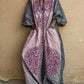 Loose Ethnic V-Neck Jumpsuit