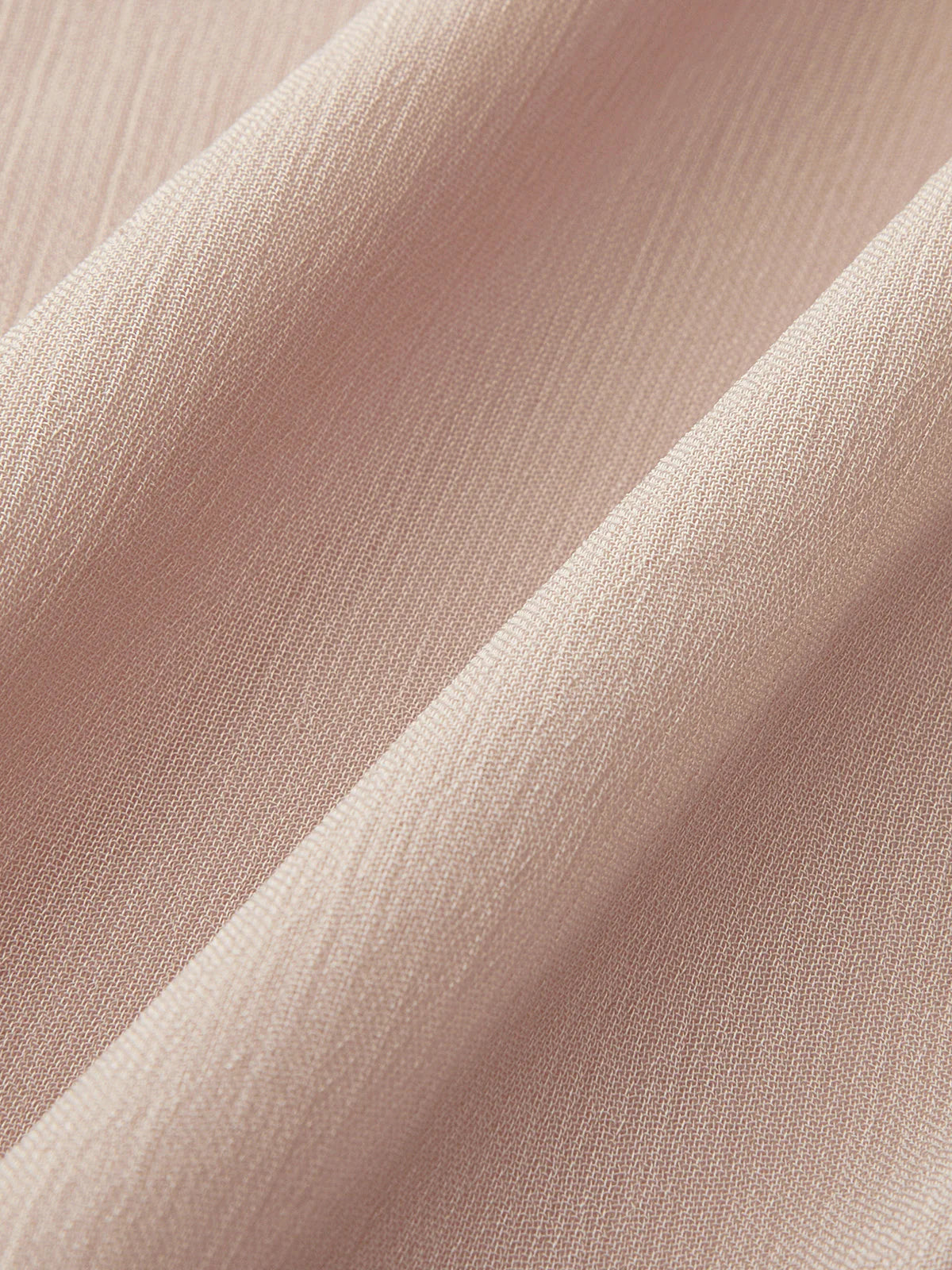 Chiffon Ruffle Mock Neck Dress