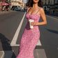 Floral Jersey Midi Dress