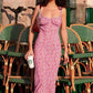 Floral Jersey Midi Dress