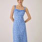 Floral Jersey Midi Dress