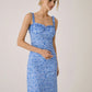 Floral Jersey Midi Dress