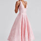 Halter Neck Midi Summer Dress