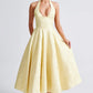 Halter Neck Midi Summer Dress