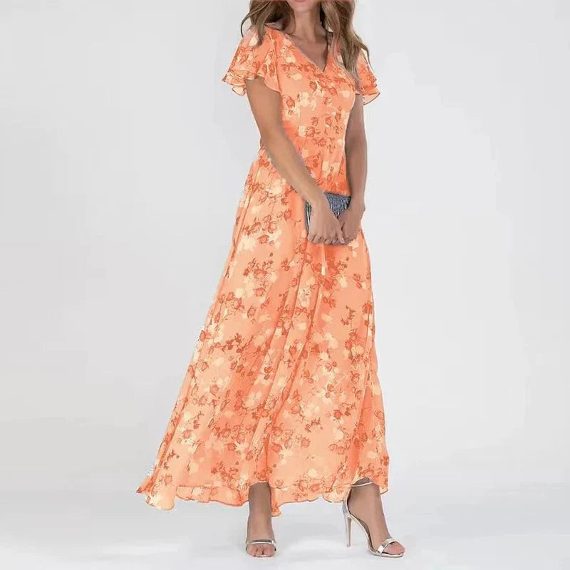 Lightweight V-Neck Summer Dress