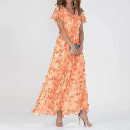 Lightweight V-Neck Summer Dress