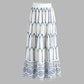 Woven Fabric Tie Back Skirt Set