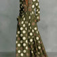 High Waisted Long Sleeve Collar Maxi Dress